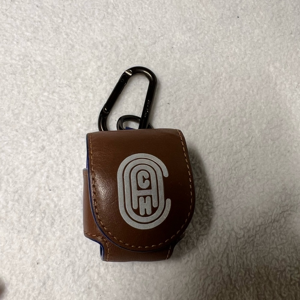 Coach AirPod holder